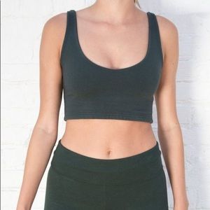 Brandy Melville Lydia Tank in dark green